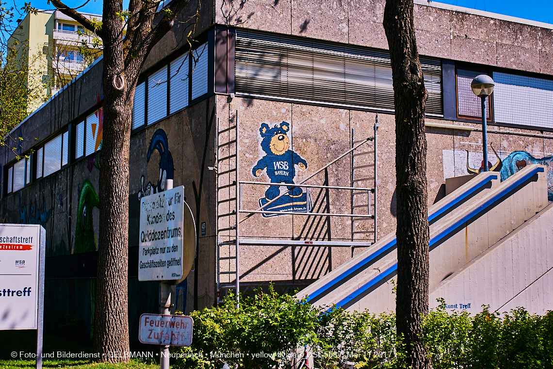 21.03.2017 - Abrissbaustelle Quiddezentrum in Neuperlach